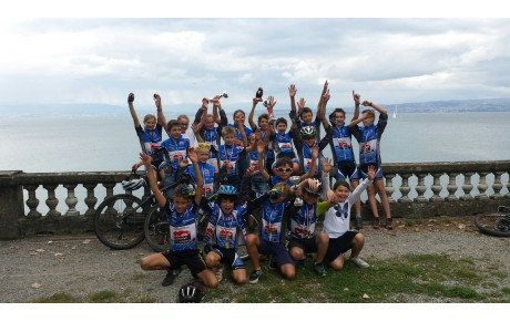 TDJC EVIAN: Le VTT PAYS DE GAVOT sur la 1ère marche