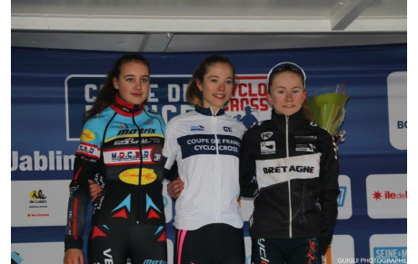 Line gagne la Coupe de France de Cyclo-cross