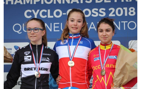 Line, Championne de France de Cyclo-cross