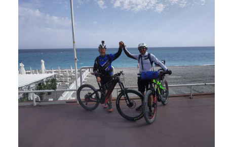 Thonon - Nice en VTT