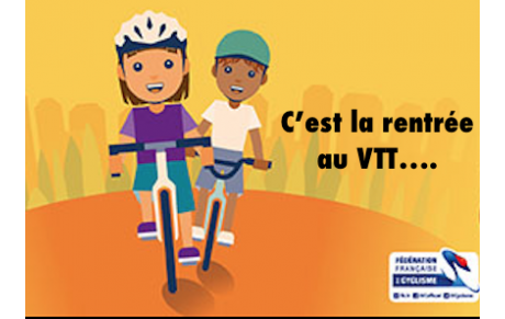 C'est la rentrée au VTT....
