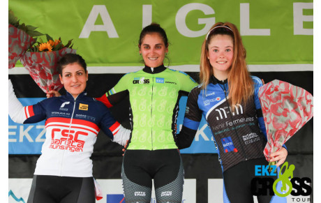 EKZ Aigle : Line, 1er podium international